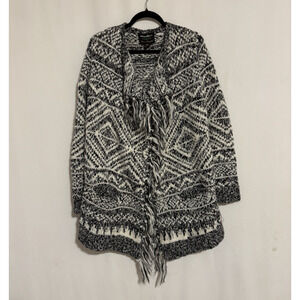 Eddie Bauer Cardigan Medium Fair Isle Long Limited Edition Ilaria Urbinati